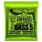 Muta corde basso elettrico 5 corde ERNIE BALL 2836 Regular Slinky - nickel wound - .045 .065 .080 .100 .130 - long scale